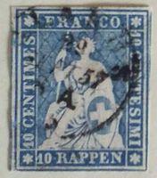 ST33) 23C, Strubel Vollstempel guter Schnitt