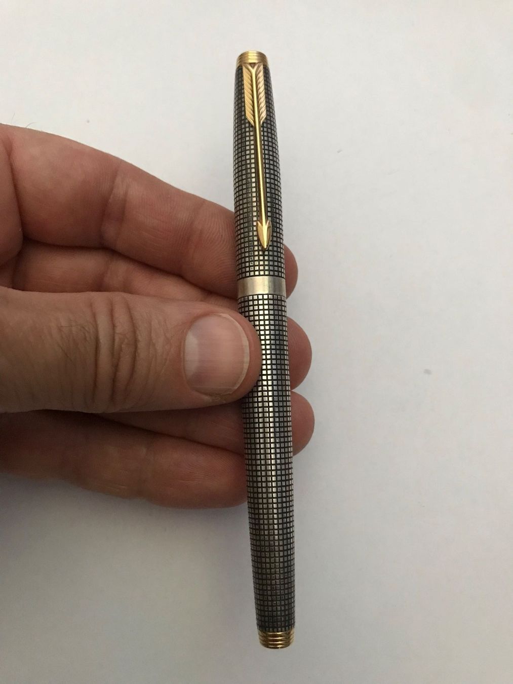 Parker Penna & Evidenziatori: Parker 75 Ciselé Sterling Füller - Goldfeder + Bleistift – Usato da Bern venduto da mpe_yg76 1