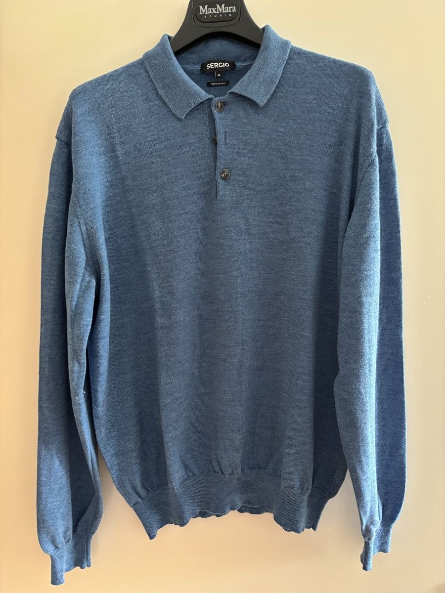 Polo-Shirts: Sergio 100% Merino Wool Knit Polo, XL – Gebraucht aus Cham von LoreM7 1