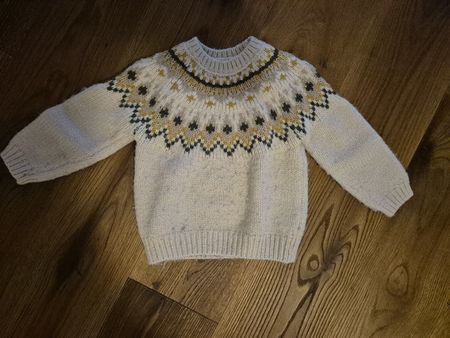 Warmer Zara Strickpulli, Gr. 98 (2-3 Jahre), Winterbereit!