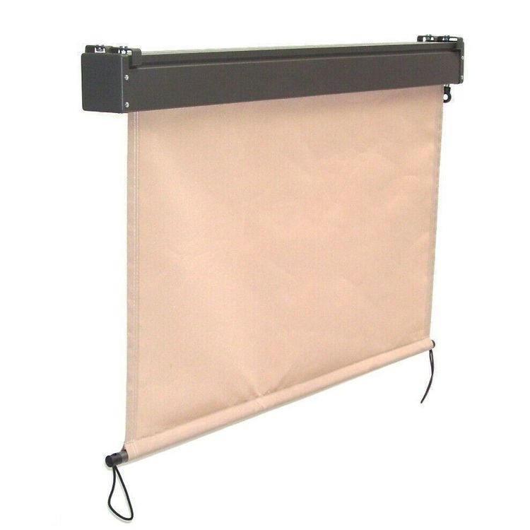 Paravents: 56060 - Balkon Senkrechtmarkise 80x250cm beige Markise – Neu und originalverpackt aus Wallenwil von toesstal-vertrieb 6