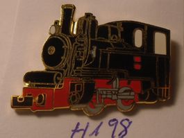 1  Dampflokomotive - Eisenbahn Pin (H198)