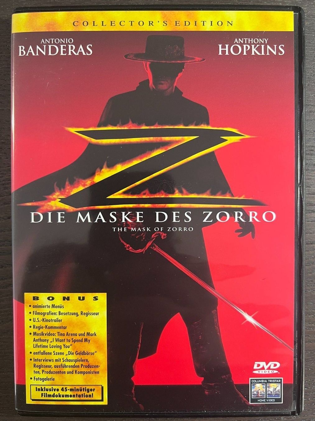 Tutti i DVDs: Die Maske des Zorro – Usato da Zürich venduto da FilmFreunde