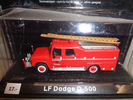 Altaya 1:72 Dodge D-500 Camion Pompier LKW Feuerwehrwagen