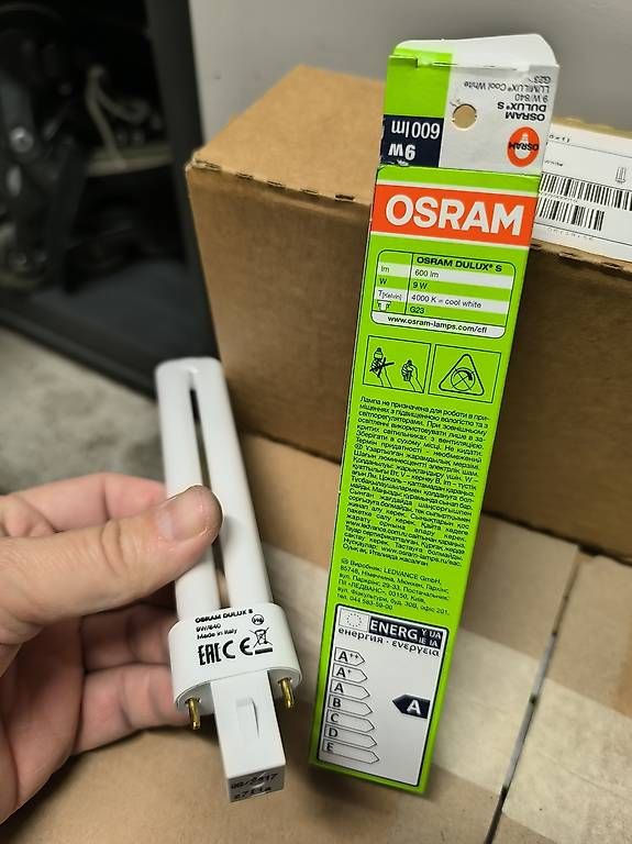 Osram Lampade: Glühbirnen OSRAM 9W/840 G23 – Usato da Kehrsatz venduto da Galopom 2