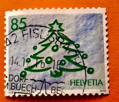 Nr.1611 Weihnachtsbaum Dauermarken GESTEMPELT 2016 