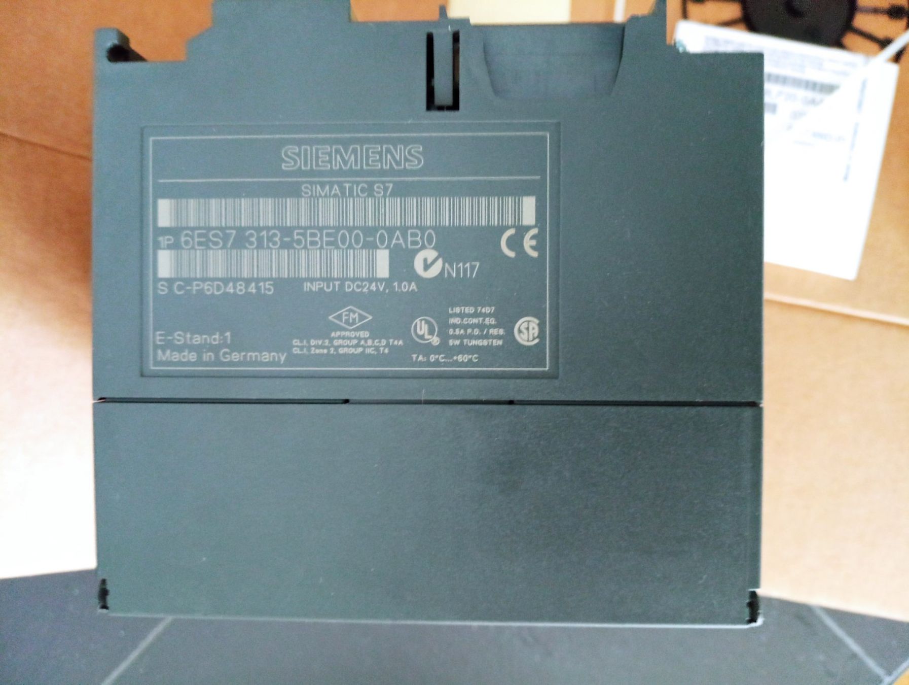 Siemens Componenti elettronici: SIEMENS SIMATIC S7-300, CPU 313C / 6ES7313-5BE01-0AB0 – Nuovo (secondo la descrizione) da Ufhusen venduto da HKSC 1