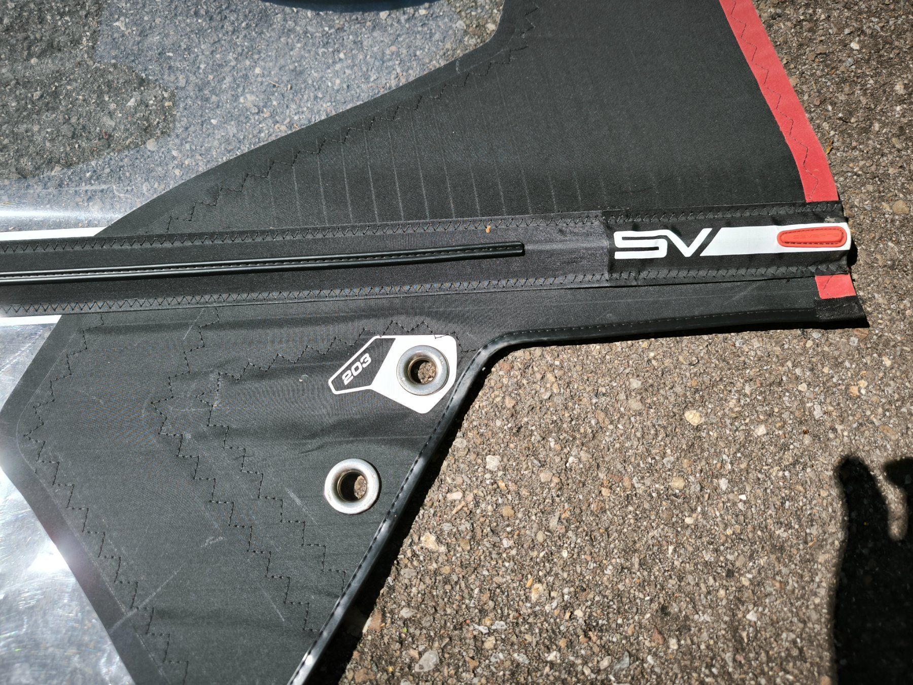 Surfen: Windsurfsegel Severne NCX 7.6 m2, Mod. 2025 – Gebraucht aus Rümlang von rapphi 2