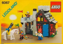 Lego 6067 Castle Lion Knights Guarded Inn