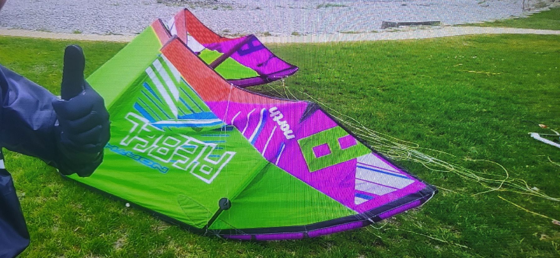 Aquilone: Kite North Rebel 8m2 – Usato da Biel/Bienne venduto da Crozin