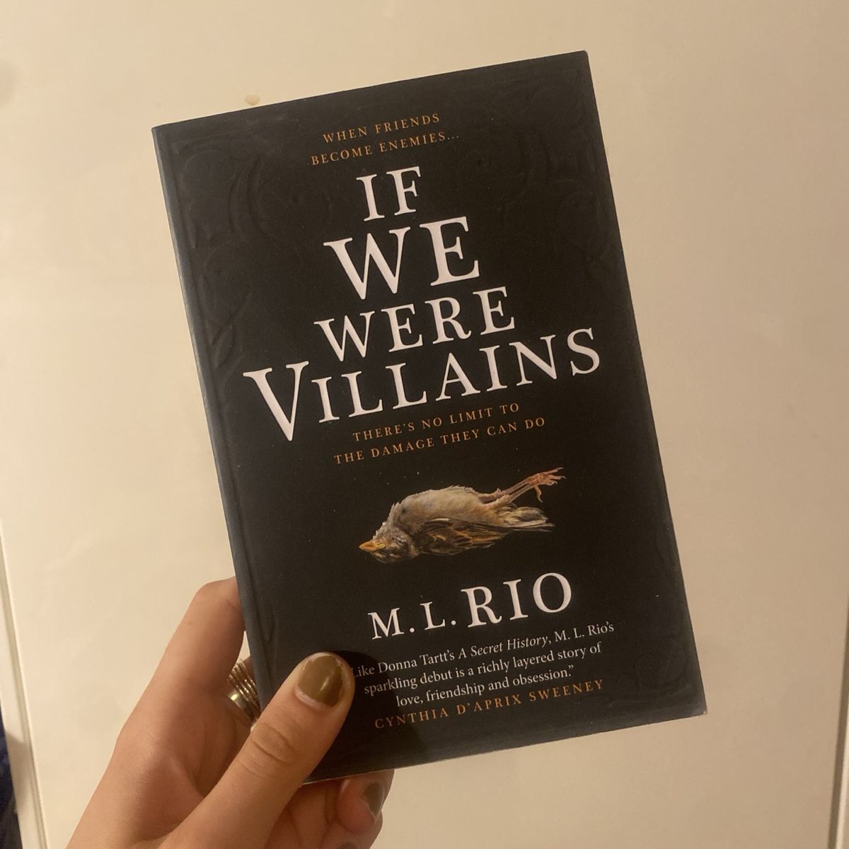 Bücher: if we were villains, m.l. rio – Gebraucht aus Zürich von chind