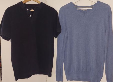 SET L POLO LA REDOUTE L + PULLOVER L MADDISON - top Zustand 