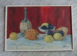 Sammlerobjekt ++ Bild aus dem Jahr 1956  - Früchtetisch