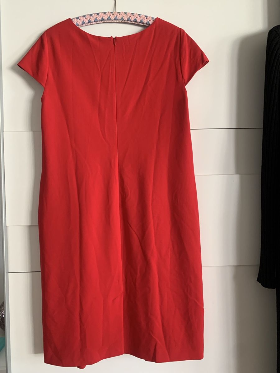 Vestiti: Emporio armani rotes kleid – Usato da Zürich venduto da Nikuska32 3
