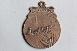 Médaille Régates 1912 Championnat Aviron