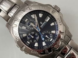 Festina Multi Herrenuhr 40mm (Uhr läuft)
