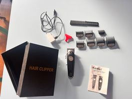 Haarschneidemaschine KEMEI 1959 mit Zubehör