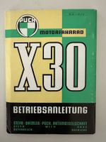 Original Puch X30 Betriebsanleitung TS32/1-67.7d