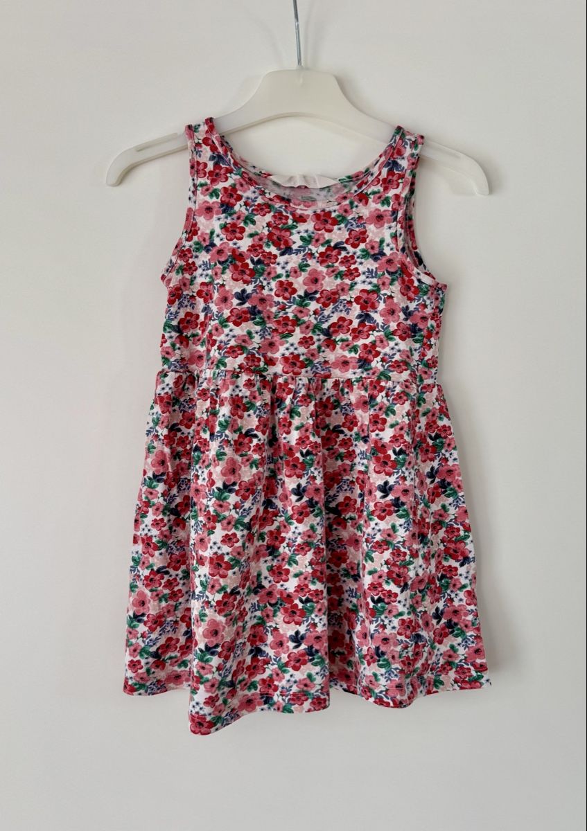 H&M Vestiti & Gonne: Sommerkleid Blumenmuster, Gr. 98/104 – Usato da Flumenthal venduto da Krajan