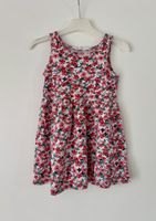 Sommerkleid Blumenmuster, Gr. 98/104