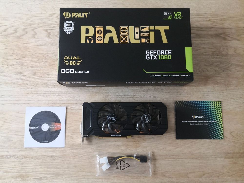 SALE】 Palit GeForce GTX1080 dual oc aaramrodrigues.com.br