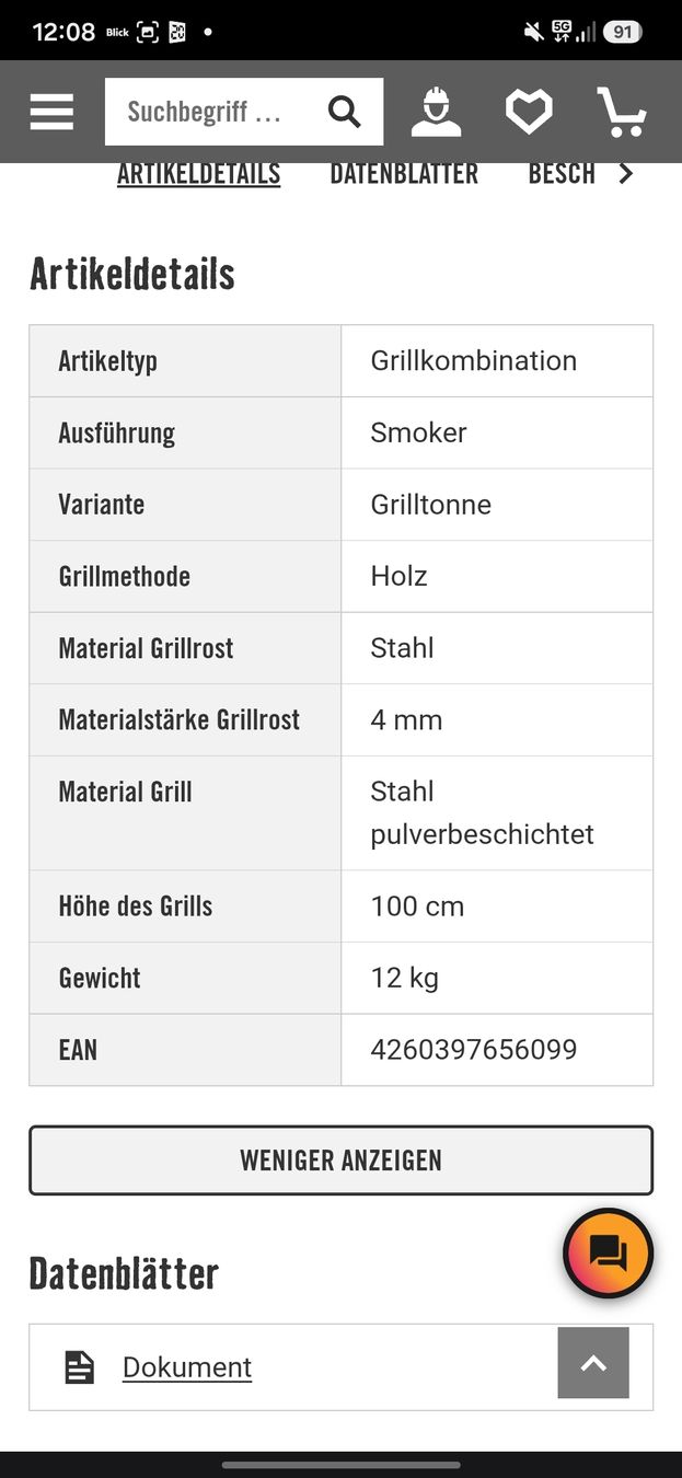 Grills: Räucheroffen neuwertig – Neu und originalverpackt aus Thal von espeli96 1
