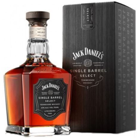 Jack Daniels Bevande alcoliche: Jack Daniel’s single Barrel Select mit 45 % Volumen in der 7 – Nuovo e nell'imballaggio originale da Deitingen venduto da ped_7s7b