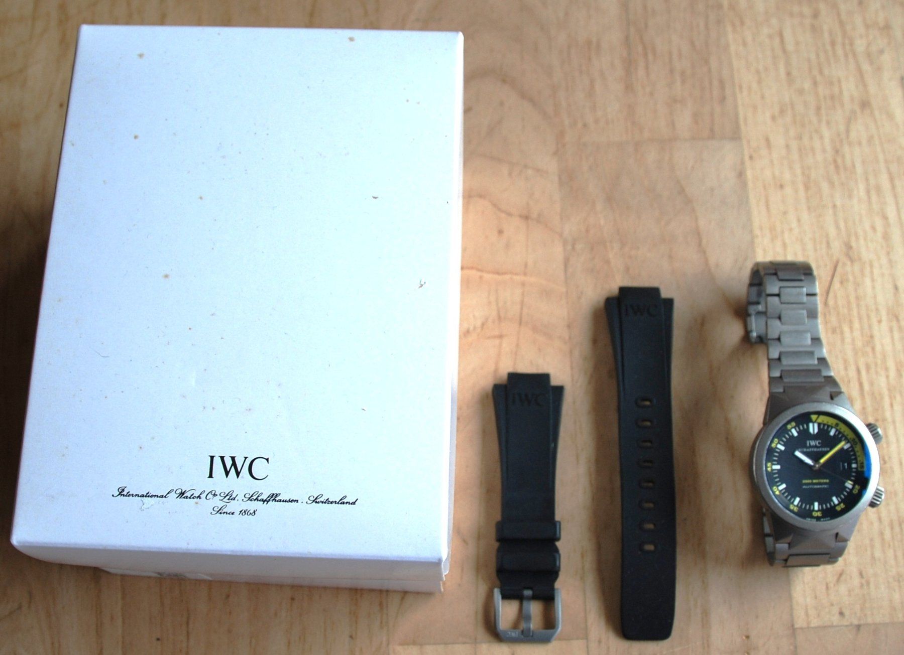 IWC Orologi: IWC Aqutimer 2000 Ref. 353803 Titan – Usato da Bottighofen venduto da Absaras 1