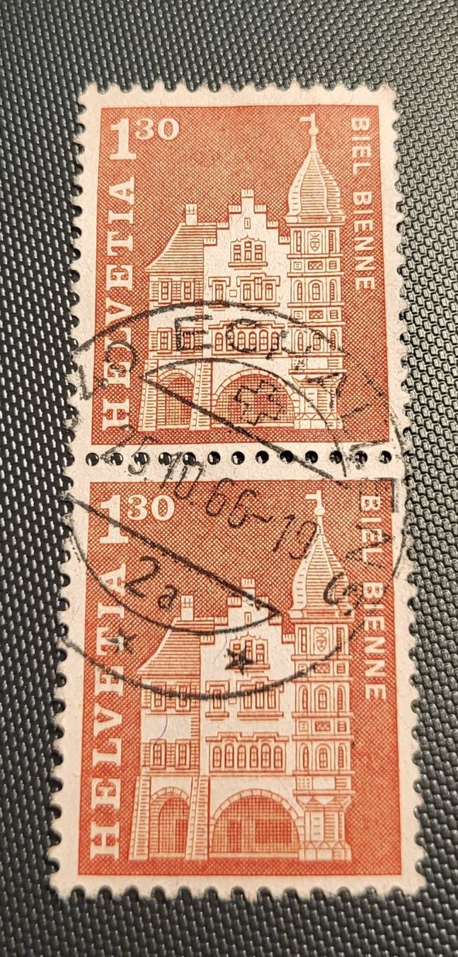 Tutti i francobolli: Vollstempel Echallens briefmarke – Usato da St Gallen venduto da Stampsalshobby