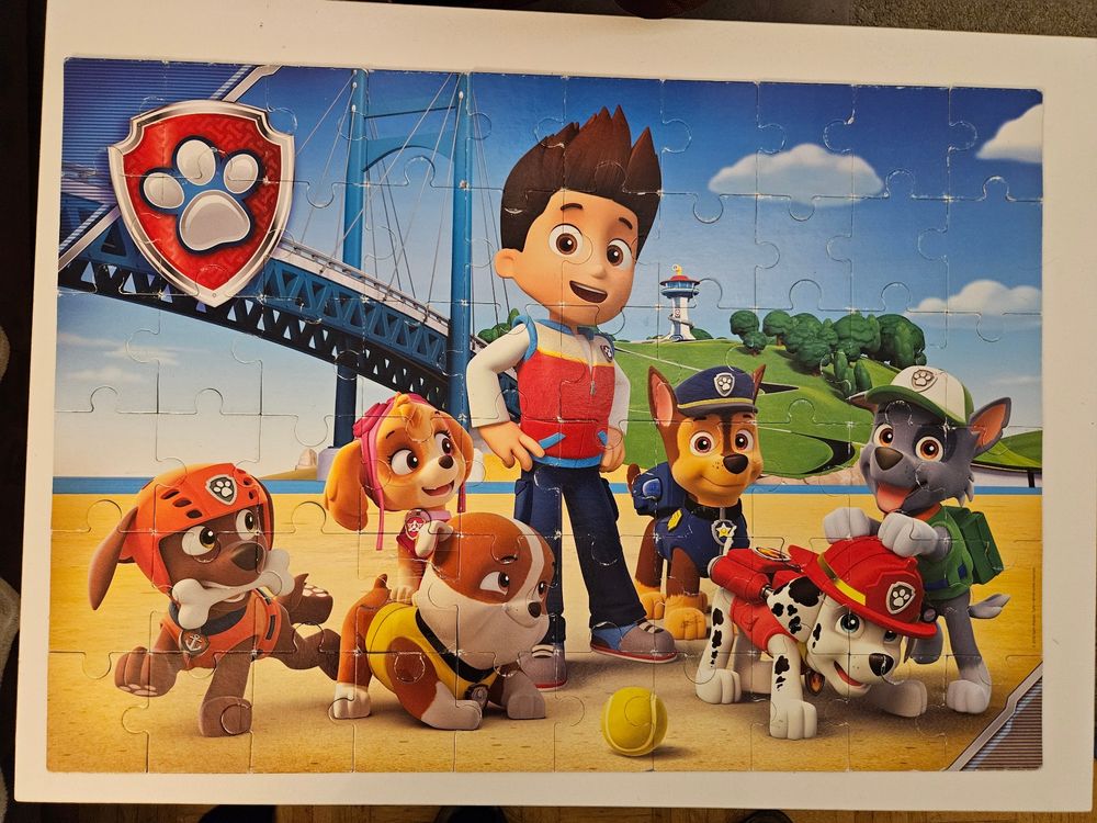 MAXI Paw Patrol Puzzle 60 Teile 3+ (Gebraucht) in Unterengstringen für ...