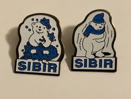 2 Pin Sibir Eisbären