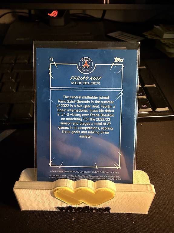 Sammelbilder & Trading cards: Fabian Ruiz Topps psg coréen  – Gebraucht aus Prez-vers-Siviriez von mel_flf7 1