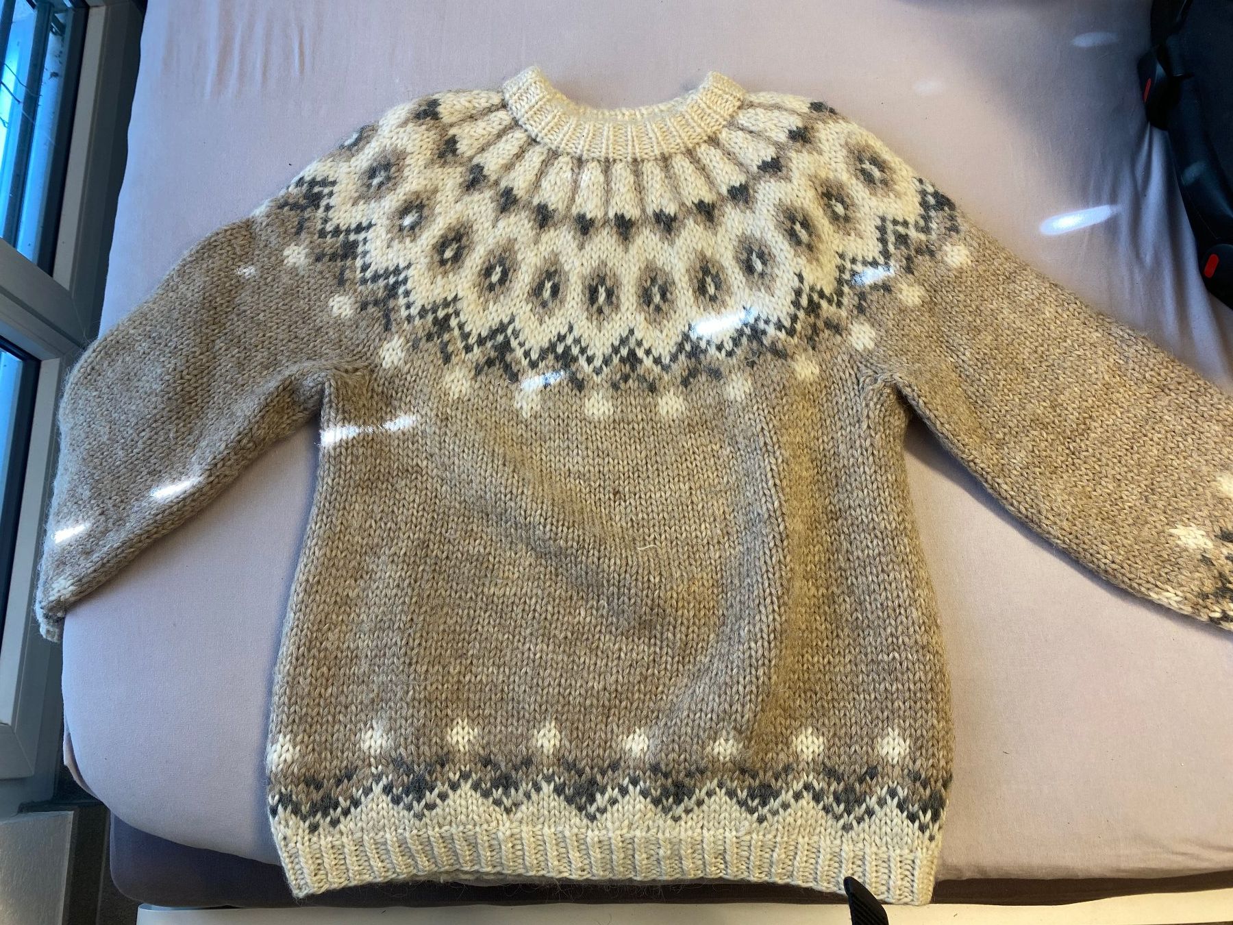 Maglioni & Felpe: Hangestrickter Islandpulli Gr. S/M – Usato da Hölstein venduto da Chabischrut 3