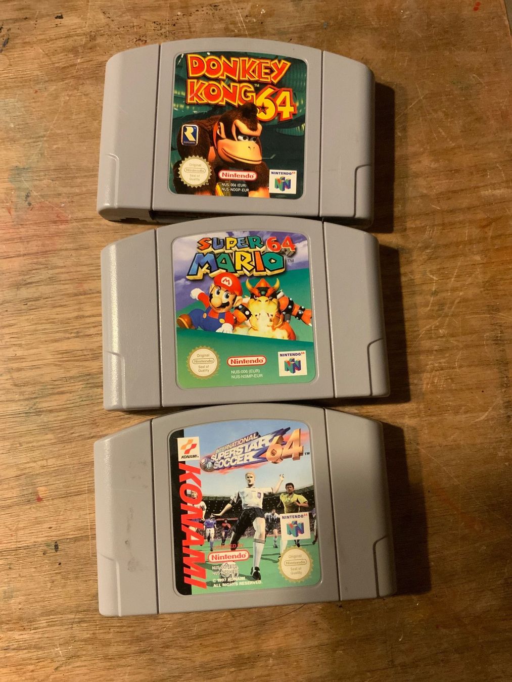 Nintendo Giochi: Super Mario 64, Donkey Kong 64, ISS 64 bundle – Usato da Zürich venduto da dan_mfv7