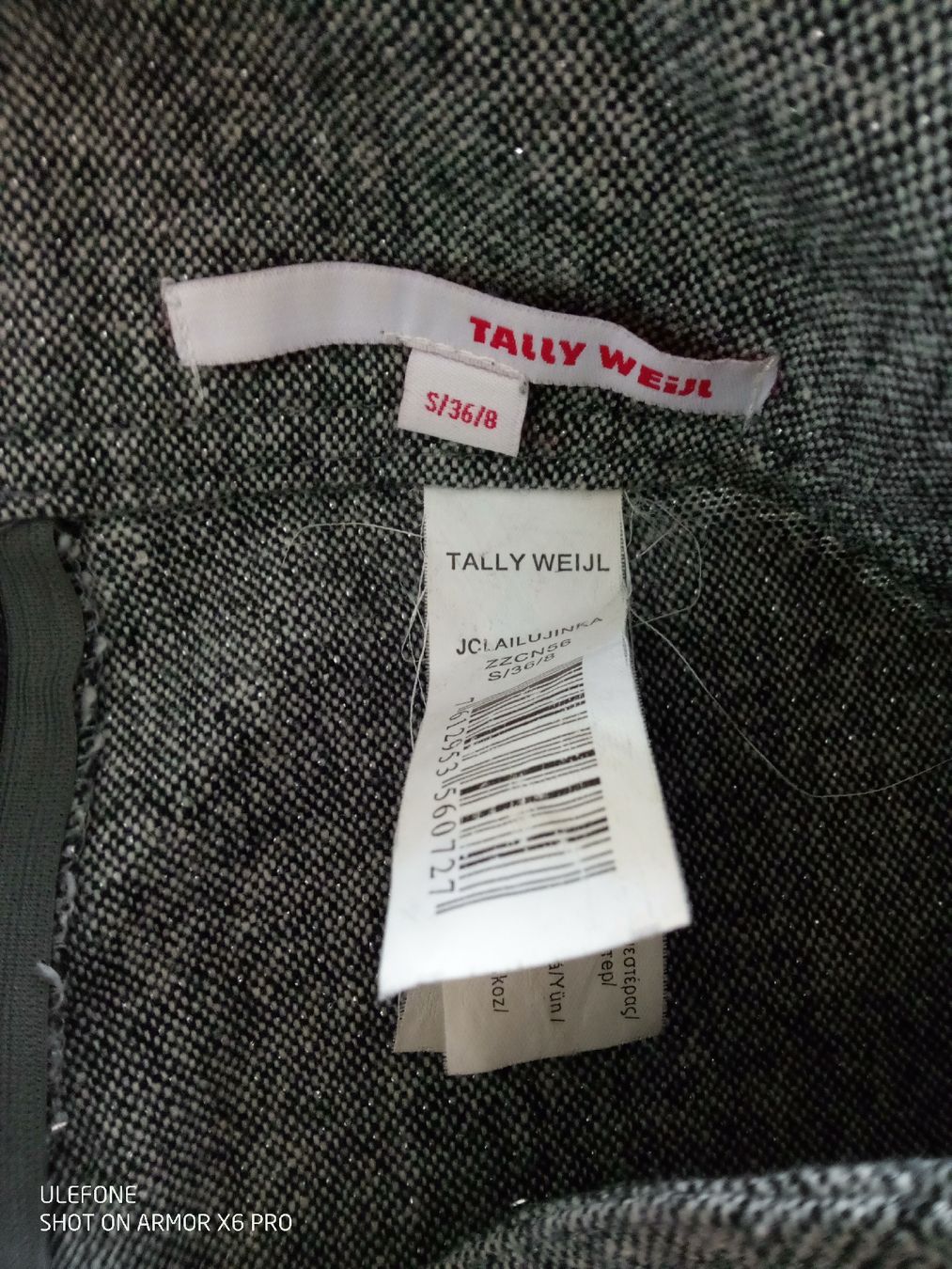 Gonne: Tally Weijl Minirock, Gr. 36, Grau – Usato da Volketswil venduto da Car1 2