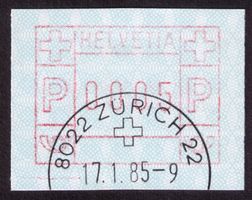 ATM 7_ET-O_FD 17.1.85 Zürich 22 !  (Seitz 7lllb_ZU 7a)