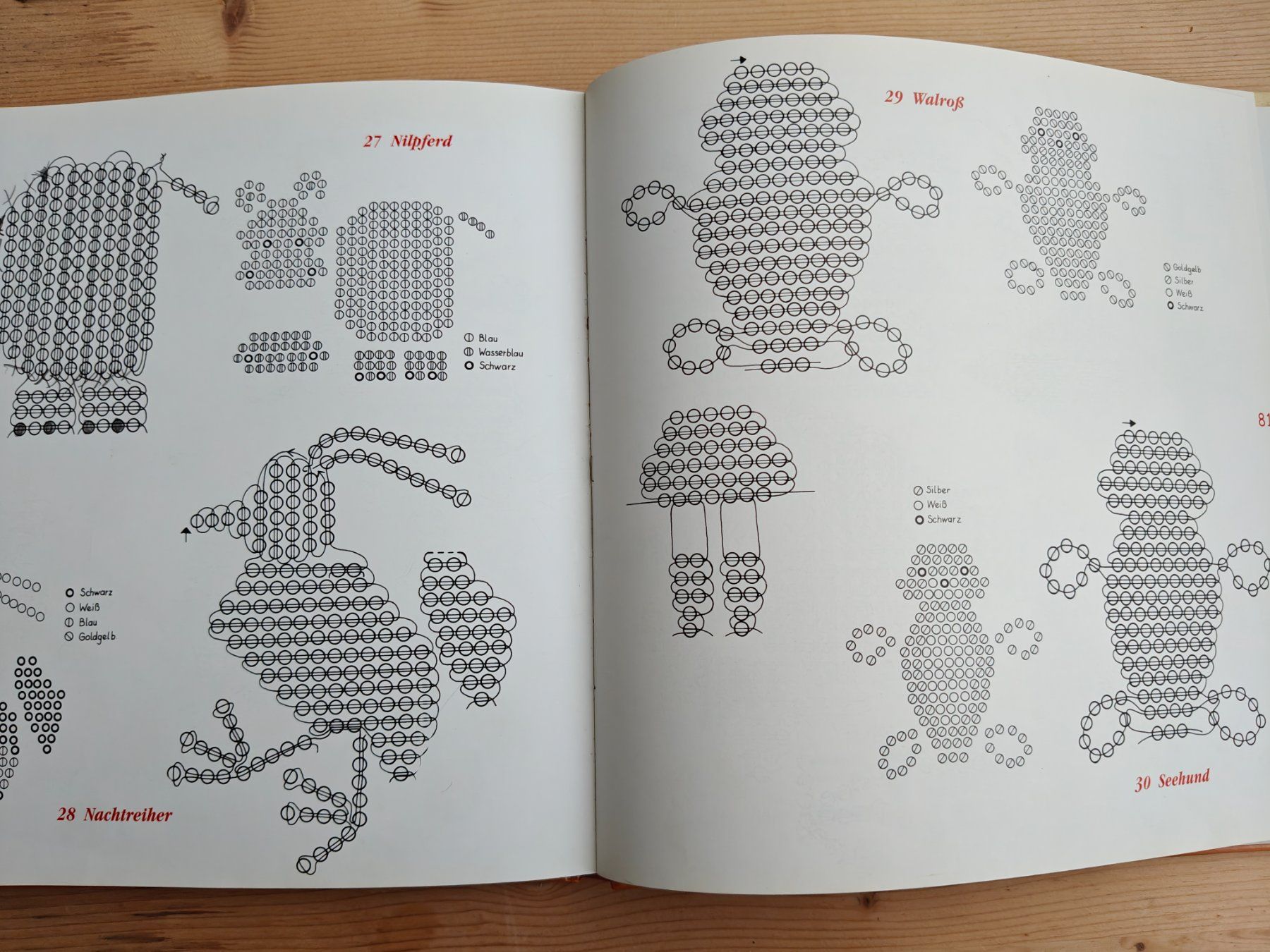 Libri: Das große Perlen-Tiere-Buch / Ingrid Moras - Christophorus – Usato da Muttenz venduto da Negnuja 4