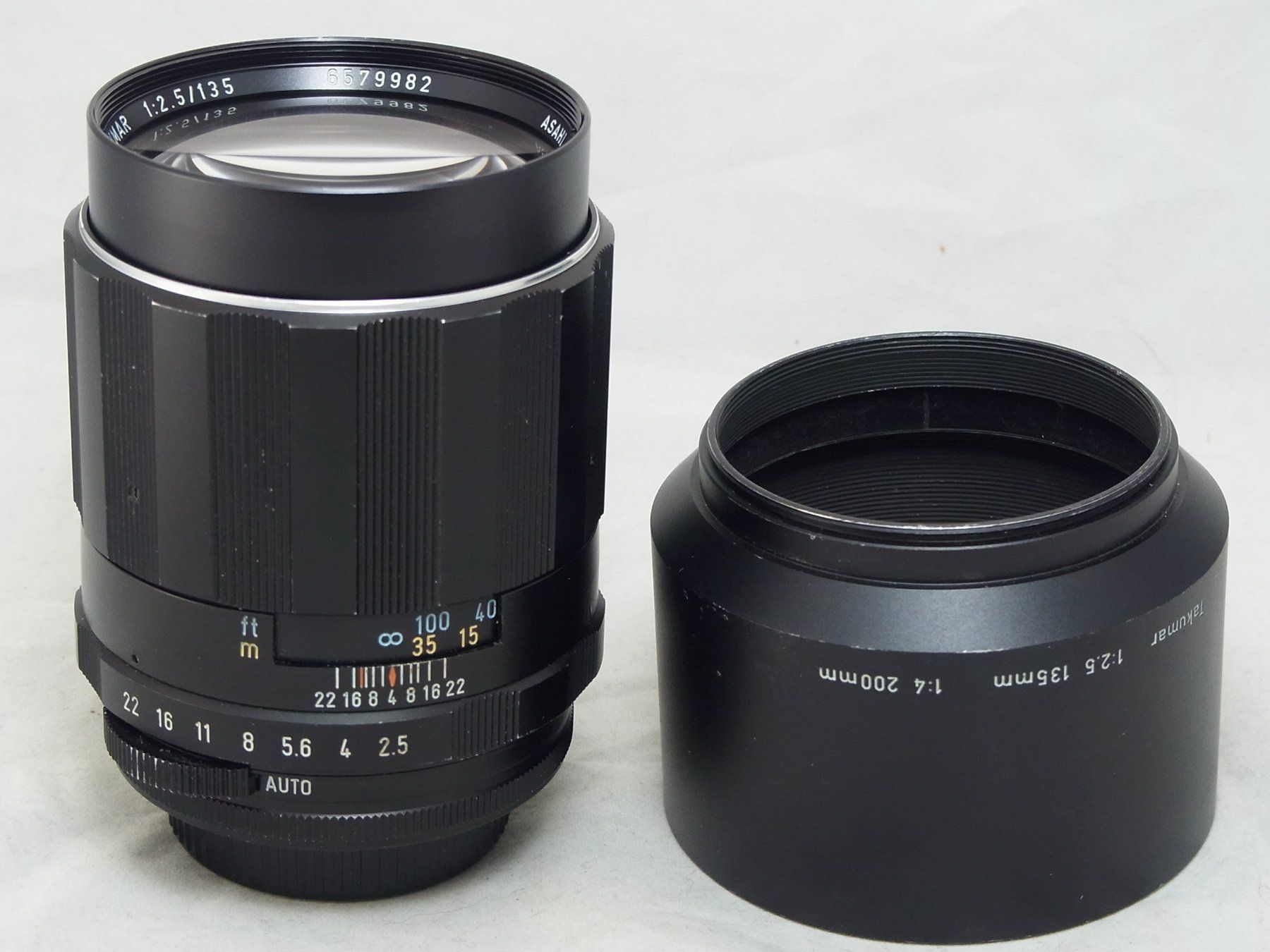 Pentax Obiettivi: Super Multi Coated Takumar 135mm 2.5 M42 #s1 – Usato da Dietikon venduto da Baro4 7