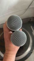 2 Mikrofone silber guter Zustand