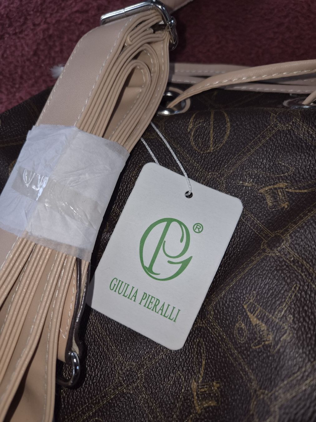 Borse da donna: Damen Handtasche Giulia Pieralli braun neu – Nuovo (secondo la descrizione) da Dürrenäsch venduto da Uliu 1