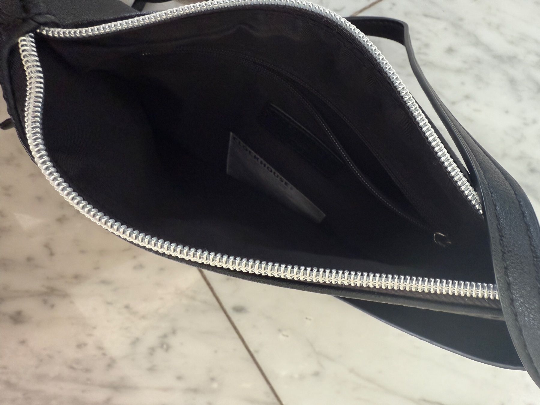 C&A Borse da donna: Handtasche schwarz silbern neuwertig – Nuovo (secondo la descrizione) da Seewen SO venduto da HappyHappyHappy 2