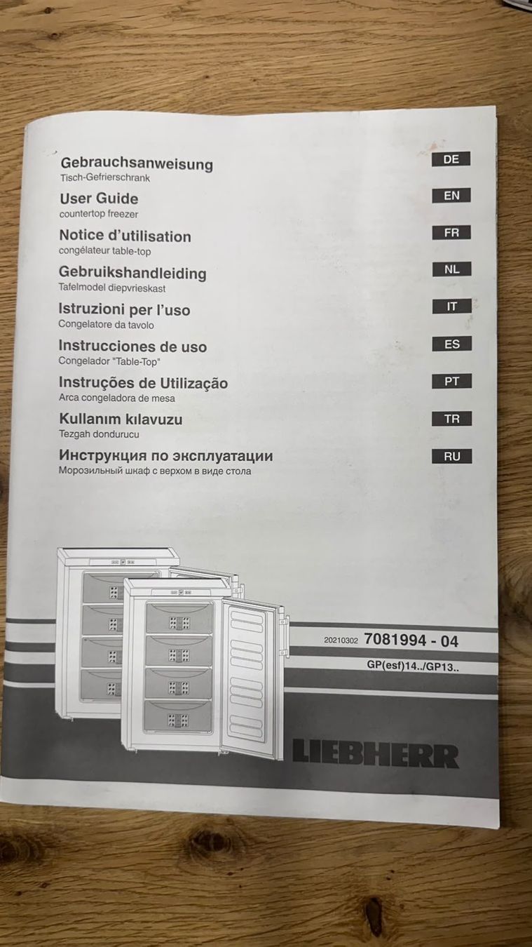 Liebherr Congelatori: LIEBHERR Mini Gefrierschrank 103 Liter – Usato da Tagelswangen venduto da TAWA98 2