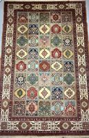 Handgeknüpfter Perser Design Teppich 310x202 cm