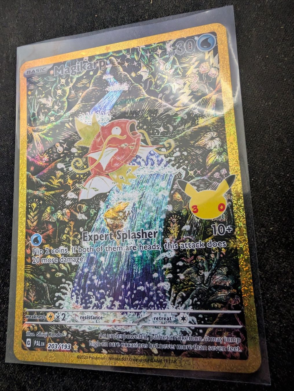Pokémon Carte collezionabili: 30th Celebrations Magikarp ENG – Nuovo e nell'imballaggio originale da Lostorf venduto da sam_g5t9 1
