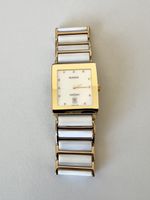 Armbanduhr Rado DiaStar Keramik Gold Weiss guter Zustand