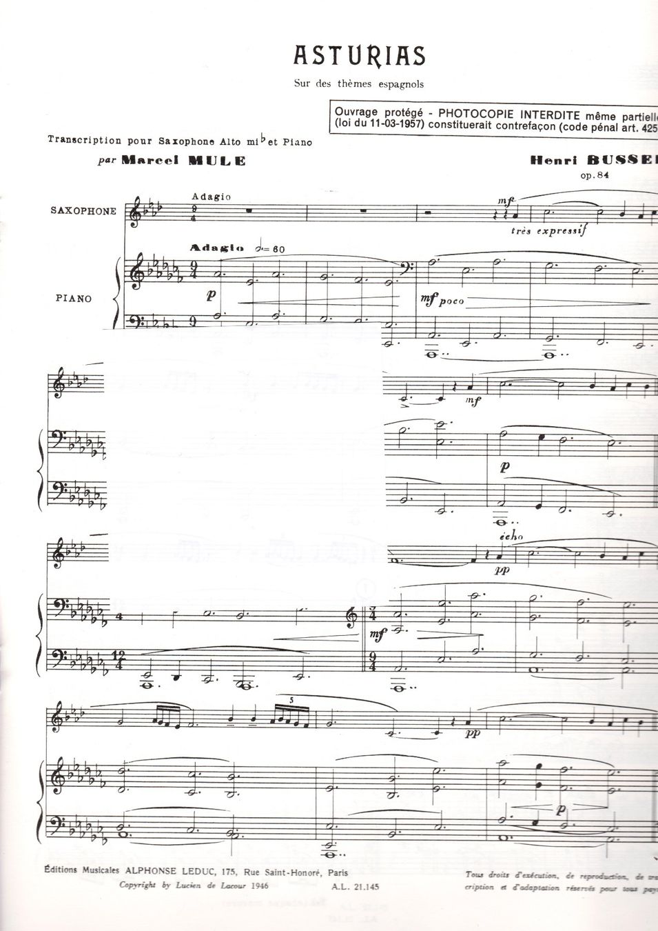 Libri: Musiknoten Saxophon – Usato da Wangen SZ venduto da bockmattli07 2