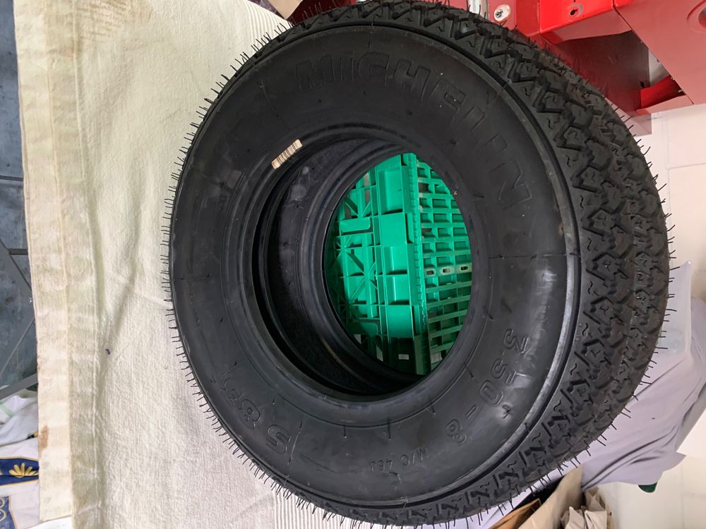 Vespa Reifen MICHELIN S83 Reifen 3.50/R10 59J + Schläuche