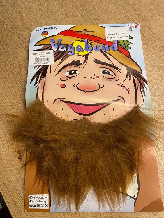 48 Stück Schnurrbart Zum Ankleben - Party Bart Set Für Kostümpartys & Halloween