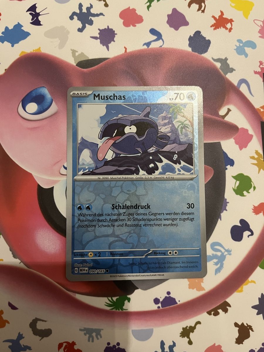 Pokémon Carte collezionabili: Muschas 090 Pokemon MEW Reverse Holo – Nuovo (secondo la descrizione) da Aarburg venduto da Barnetta07