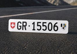 GR Autonummer/Kontrollschild